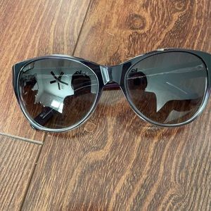 Tory Burch dark plum sunglasses